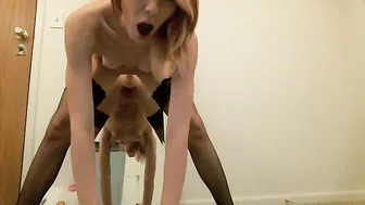 Kailey Ketchum busty mare is hammering her anus