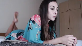 anab_frank babe in stockings passionately masturbating cunt