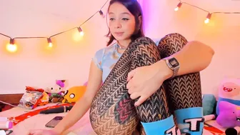 ariel_savino stroking boobs
