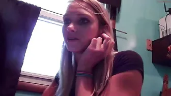 all_american_girl having fun with a toy