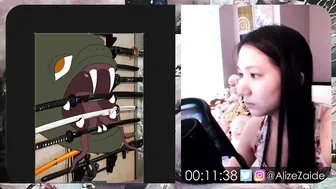 alizezaide lusty babe puts big tits