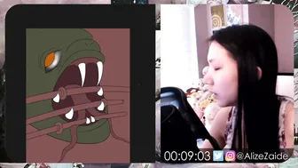 alizezaide lusty babe puts big tits