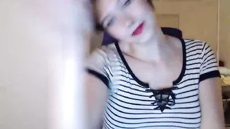 alicen0 delicious babe caresses intimate places