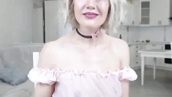 alexiangel pretty female having fun with phallus