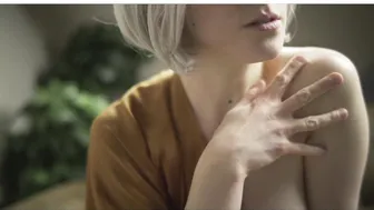 acorn_power blond slut jerking off dick