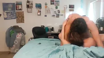 bigthingss female in stockings having fun with a phallus