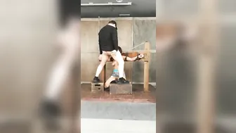 Syren De Mer white-haired slut fucks with phallus