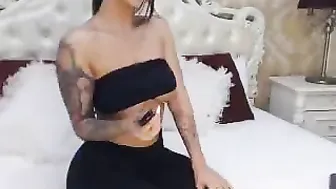 blakkittyxx exquisite chick makes double fuck