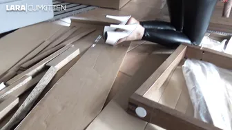 Lara CumKitten amazing confused licks nipples