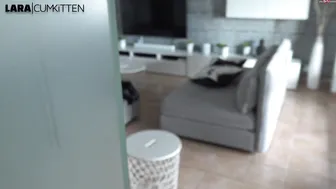 Lara CumKitten tasty babe fucks her anus