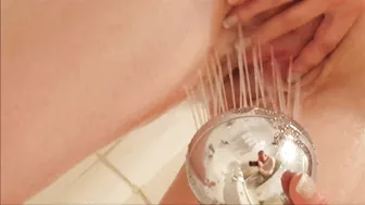 Jade Styles gorgeous mare gently massages pussy