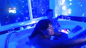 tawney arab courtesan performing a show