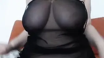 pink_butterfly88 charming shows off her tits.