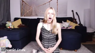 scarletloveu charming confused handjob both crevices