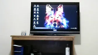 tacwolf busty bitch fucks her shaved pussy