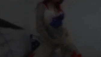 loretta rose cute bitch fucks pussy with phallus