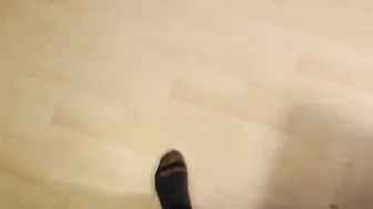 loretta rose big ass blonde in stockings twisting her ass