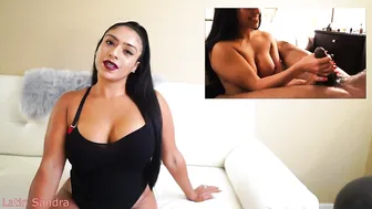 Sandra Latina red-haired bitch jerks off pussy with sex toy