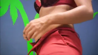 Sandra Latina shakes while husband is not at home