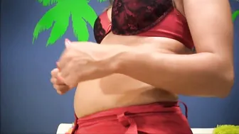 Sandra Latina shakes while husband is not at home