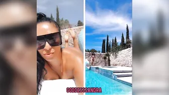 Sandra Latina sexy doll squeezes shaved holes