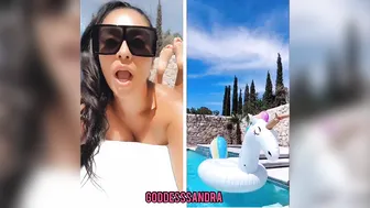 Sandra Latina sexy doll squeezes shaved holes