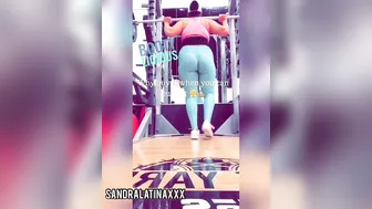 Sandra Latina depraved mare caresses big tits