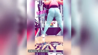 Sandra Latina depraved mare caresses big tits