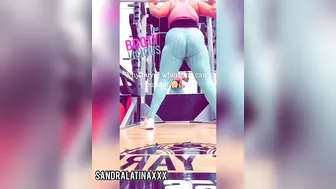 Sandra Latina depraved mare caresses big tits