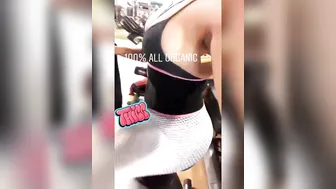 Sandra Latina busty woman posing in panties