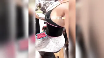 Sandra Latina busty woman posing in panties