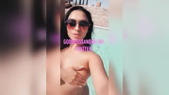 Sandra Latina appetizing slut turns a cool ass