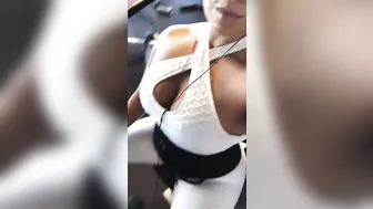 Sandra Latina delightful slut sucking sex toy