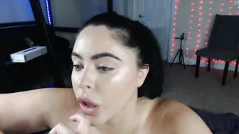 silvermunat lustful bitch gently masturbates cunt