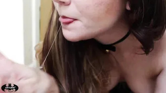 Catjira fucks herself in the pussy with a toy