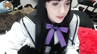 Lana_Rain young trash masturbates shaved pussy