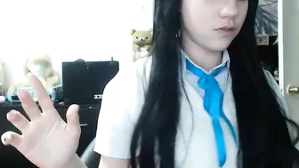 Lana_Rain openwork blonde dancing a striptease