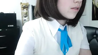 Lana_Rain shy young lady caresses anus