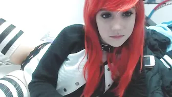 Lana_Rain masturbating with a tampon in pussy