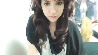 Lana_Rain elegant cam girl engaged in lustful caresses