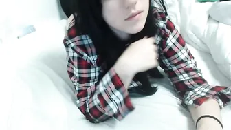 Lana_Rain redhead female caresses big tits