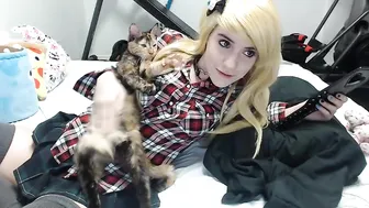 Lana_Rain gorgeous babe furiously fucks pussy
