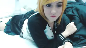 Lana_Rain cute slut caresses intimate places