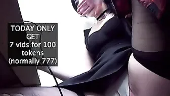 lucieluv Exquisite devil dancing striptease