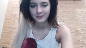 katyafods Hot mare fucks sex toy
