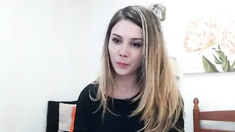 nelliecute Depraved model caresses sex sponge
