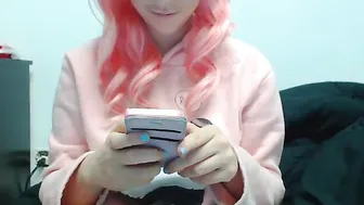 Lana_Rain pretty female having fun with phallus