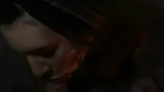 Young hot couple advertising promo video charming bitch