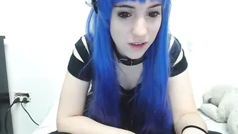 Lana_Rain gorgeous prostitute caresses shaved cunt