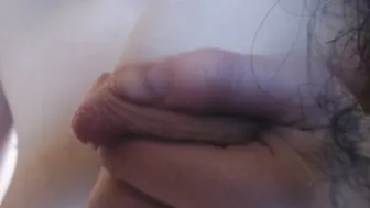 Virtik Baby black-haired babe jerks off her cunt